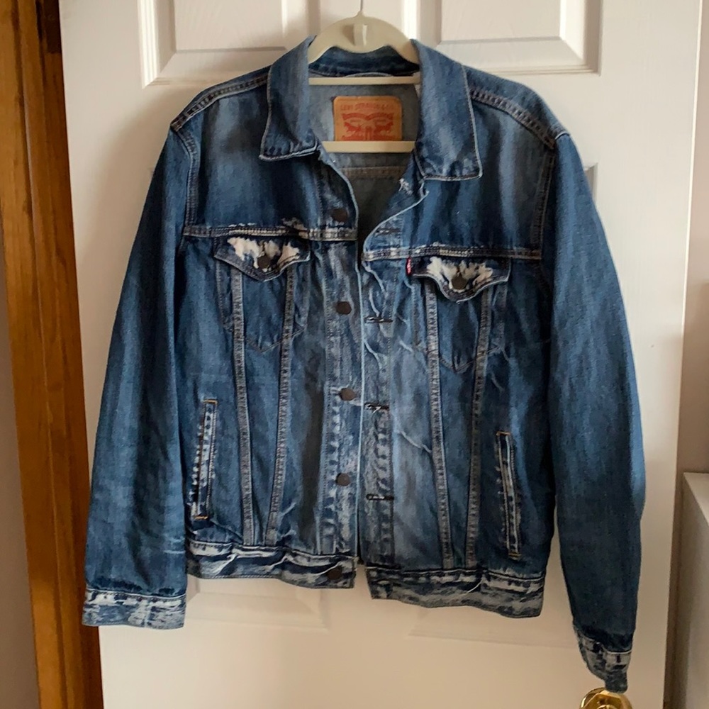 Authentic Levi’s Acid Wash Denim Jacket